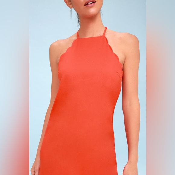 Lulu’s “Endlessly Endearing Coral Dress” - M - Picture 3 of 12